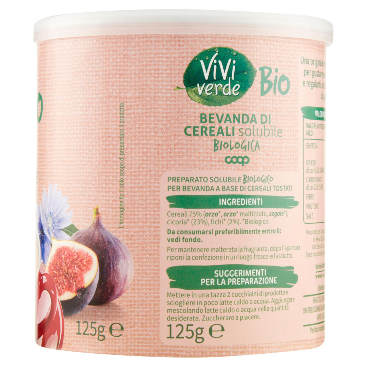 Preparato solubile ai cereali bio 125 gr - Immagine 51