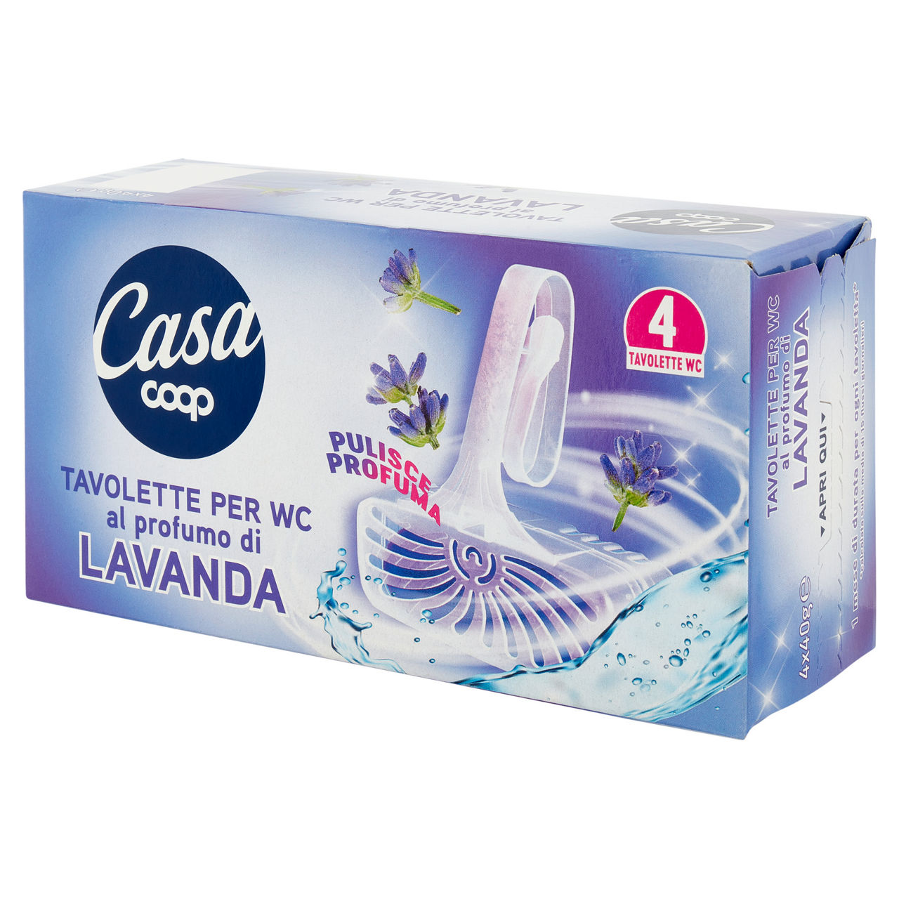 Tavoletta per wc coop casa lavanda scatola pz.4 g 160 - Immagine 21