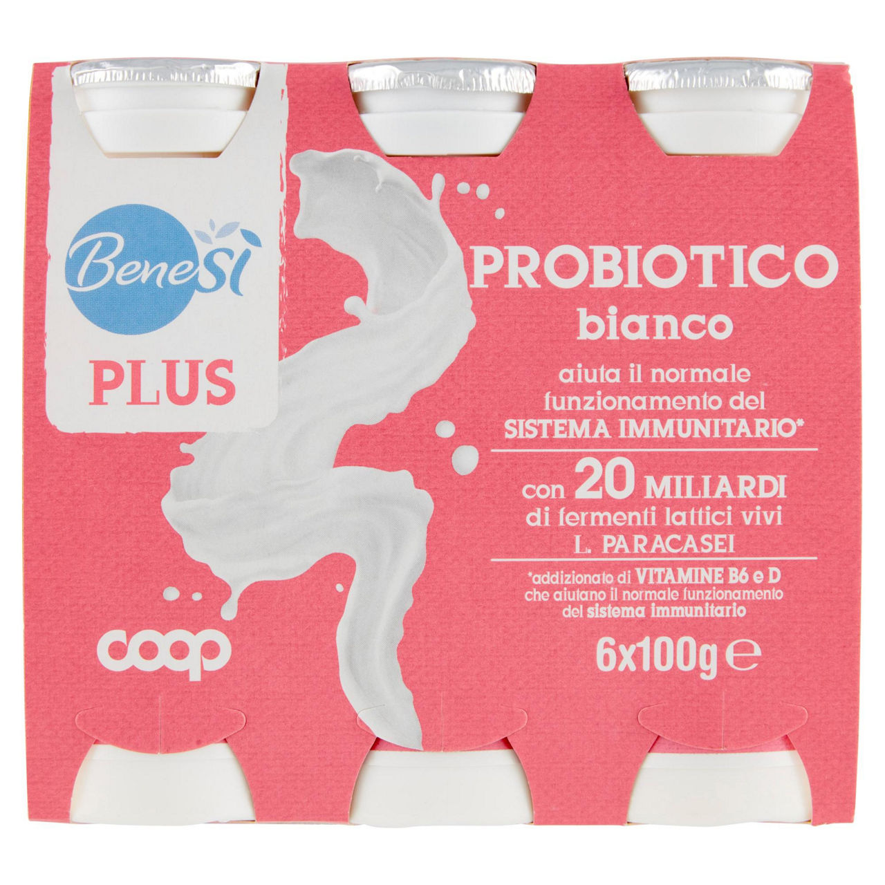 Probiotico da bere bianco 6 pz da 100 gr - Immagine 01