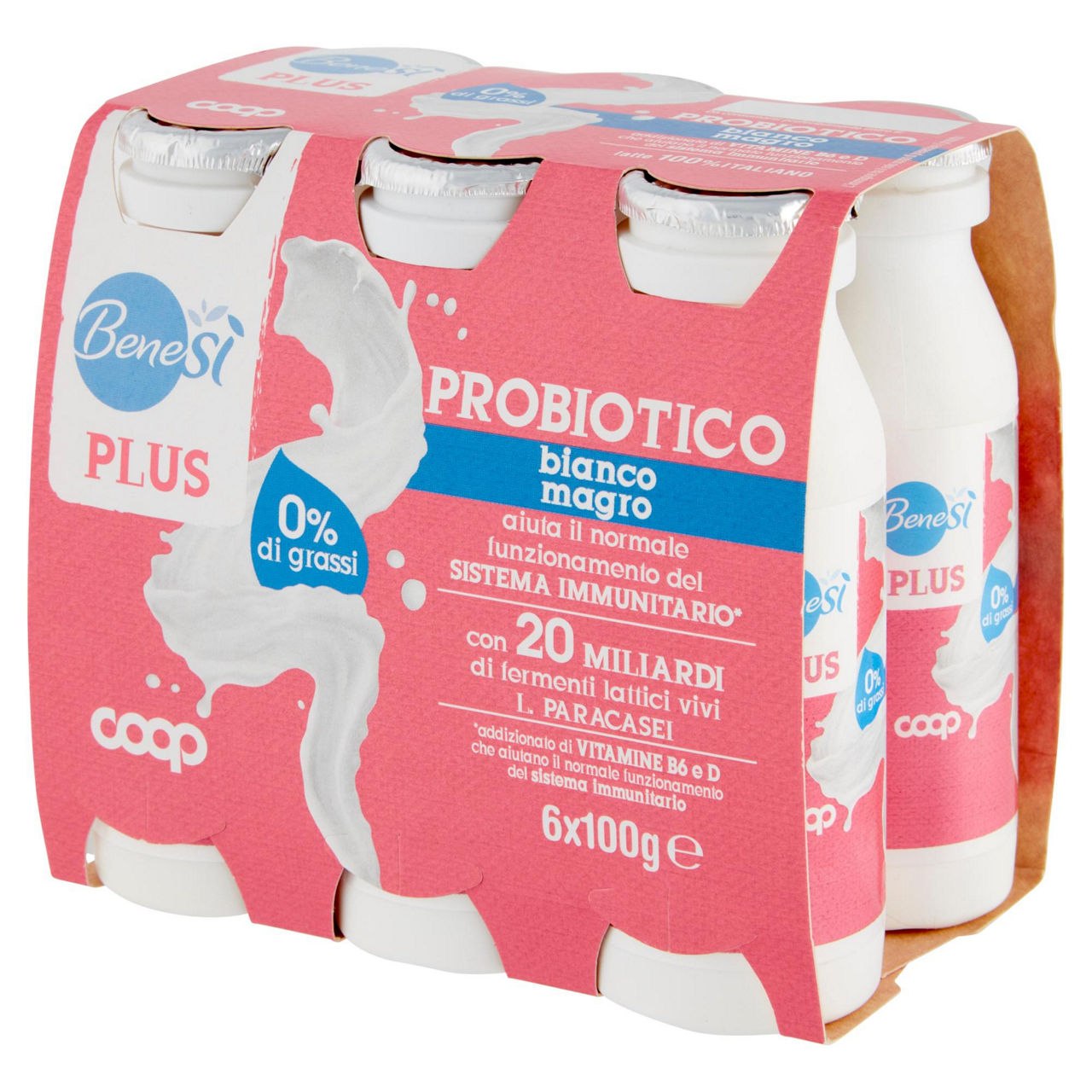 Probiotico da bere bianco zero grassi 6 pz da 100 gr - Immagine 51