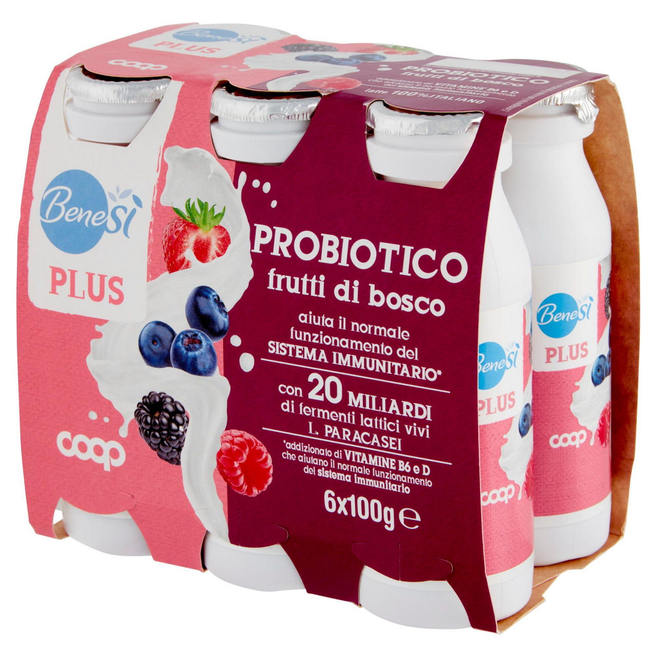 Probiotico da bere ai frutti di bosco 6 pz da 100 gr - Immagine 11