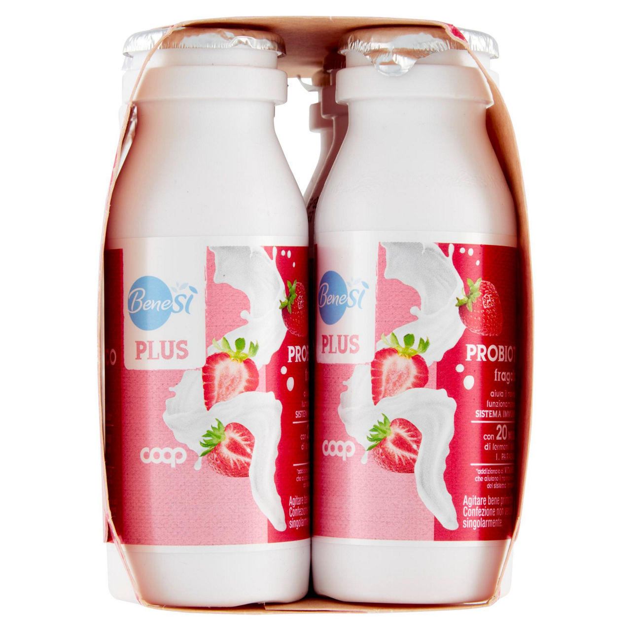 Probiotico da bere alla fragola 6 pz da 100 gr - Immagine 61