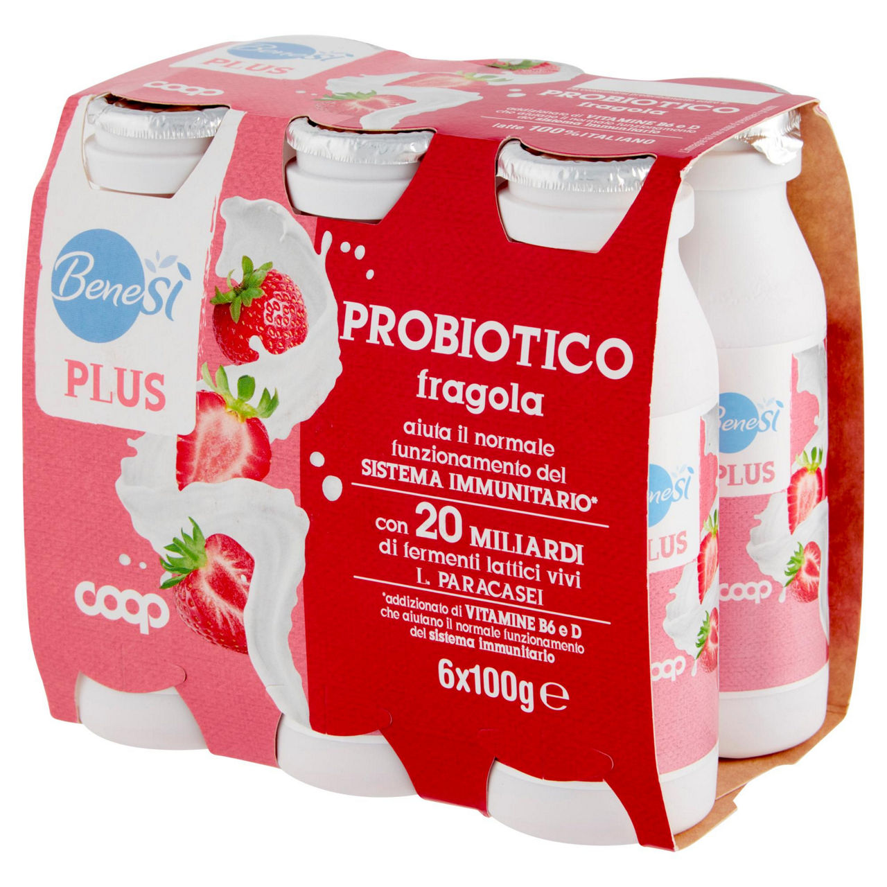 Probiotico da bere alla fragola 6 pz da 100 gr - Immagine 31