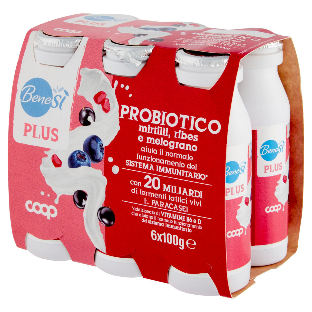 Probiotico da bere ai mirtilli ribes e melograno 6 pz da 100 gr - Immagine 61