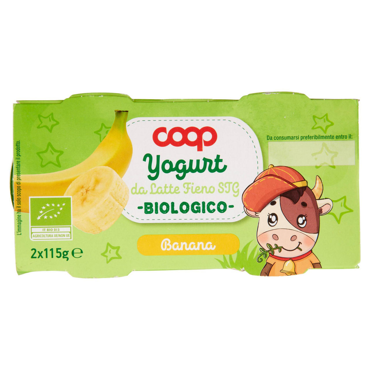 Yogurt da Latte Fieno bio alla banana 2 pz da 115 gr - Immagine 11