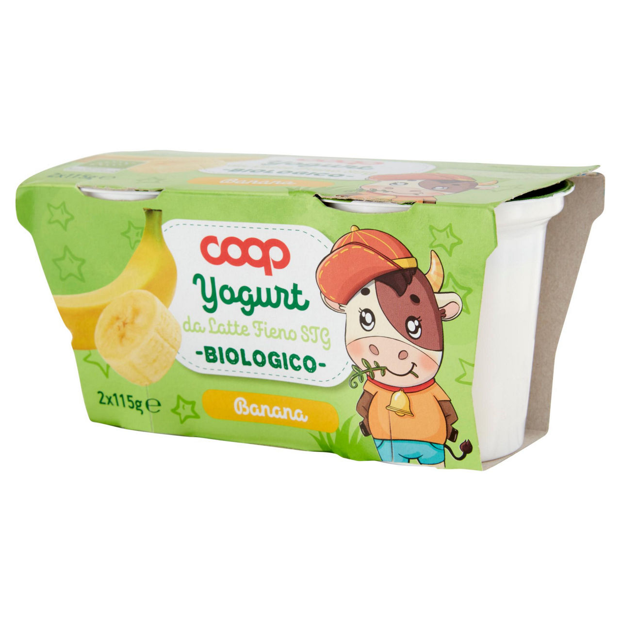 Yogurt da Latte Fieno bio alla banana 2 pz da 115 gr - Immagine 51