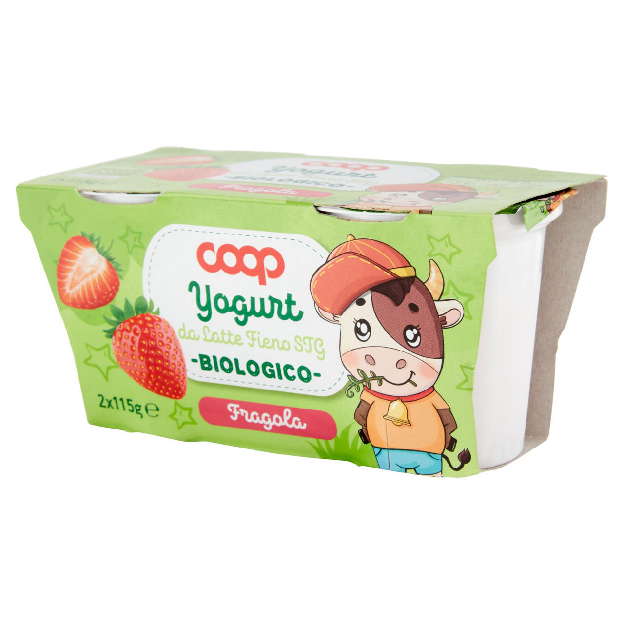 Yogurt da Latte Fieno bio alla fragola 2 pz da 115 gr - Immagine 51