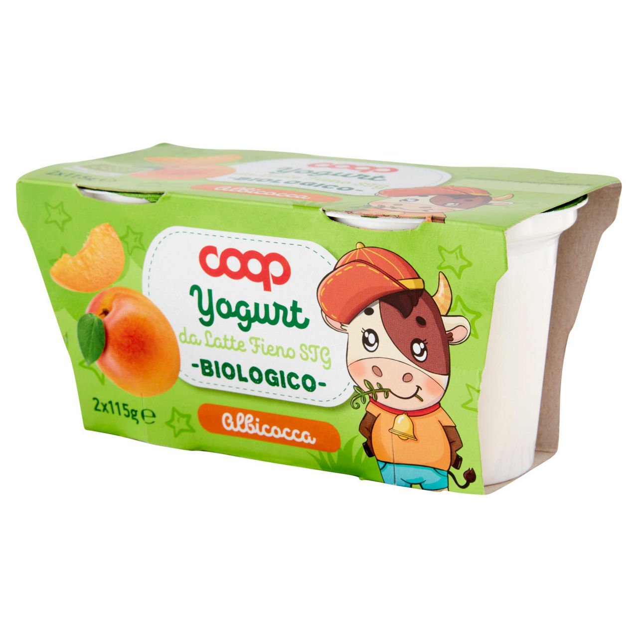 Yogurt intero bio da Latte Fieno all'albicocca 2 pz da 115 gr - Immagine 51