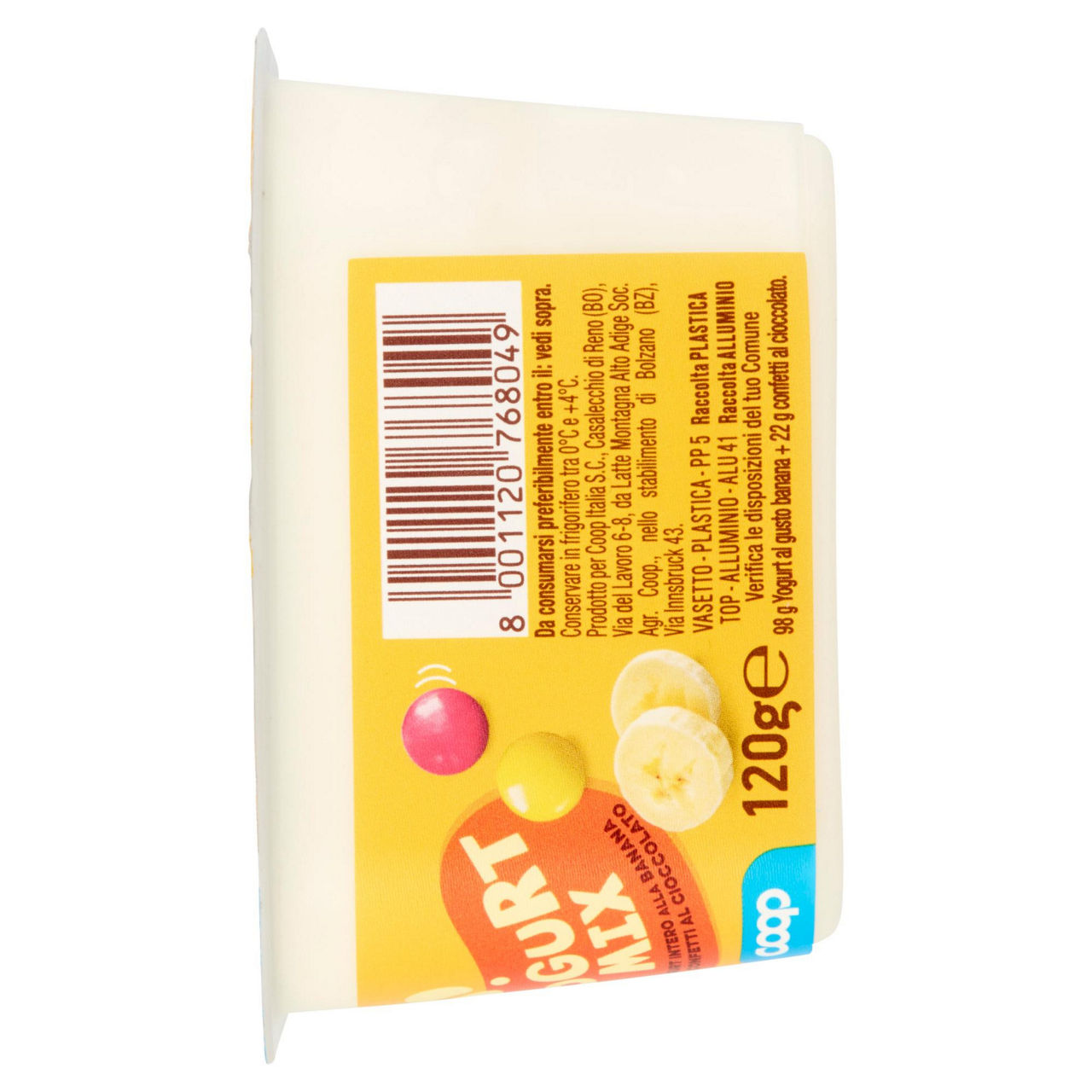 Yogurt intero alla banana con confetti al cioccolato 120 gr - Immagine 21