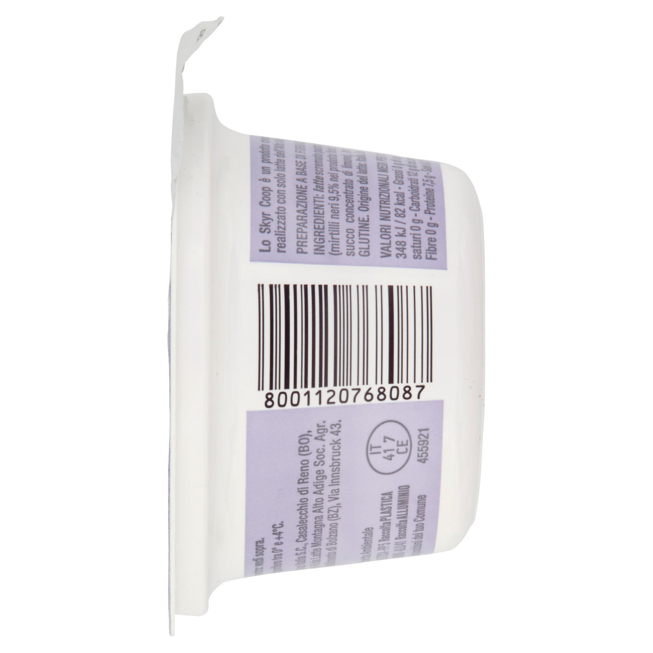 Skyr al mirtillo 150 gr - Immagine 11