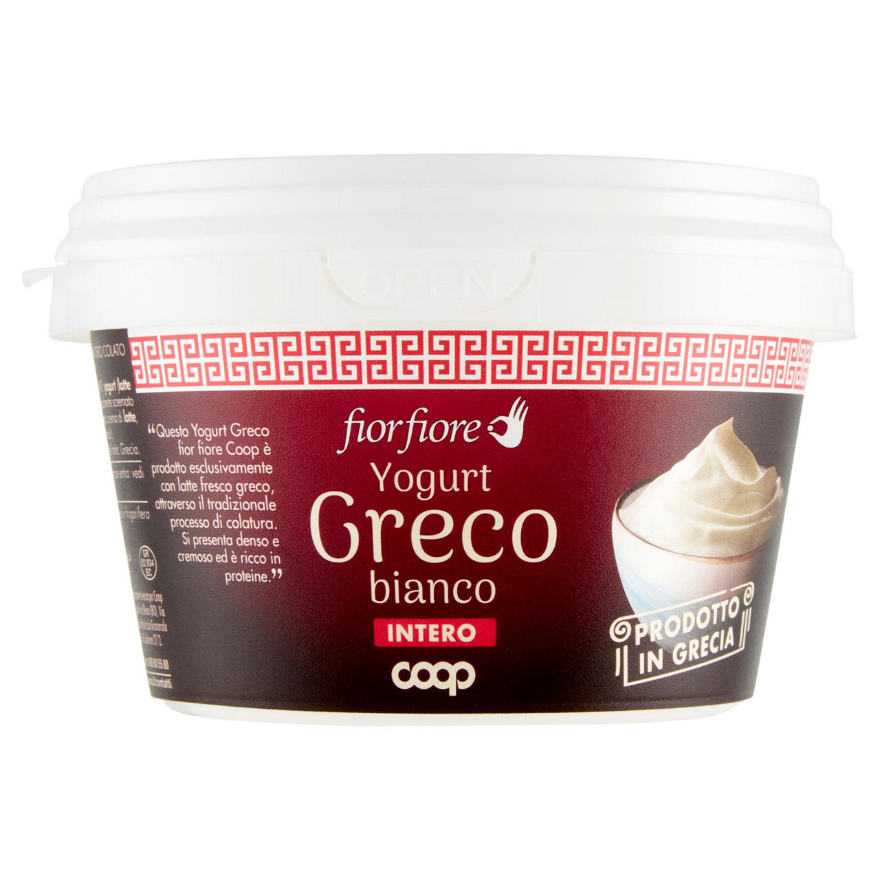 Yogurt Greco bianco intero 500 gr