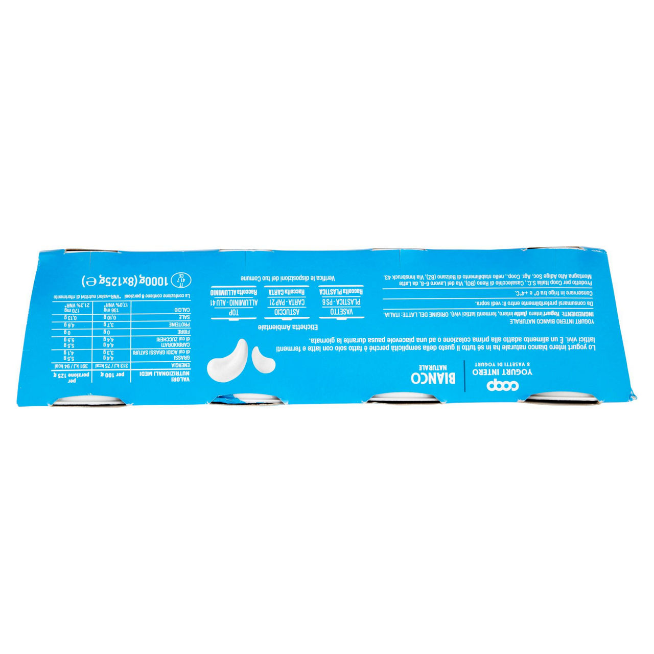 Yogurt intero bianco 8 pz da 125 gr - Immagine 51