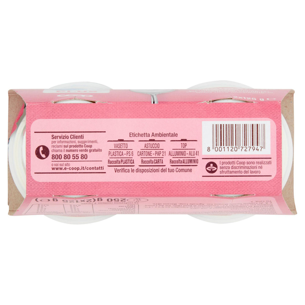 Yogurt probiotico bianco 2 pz da 125 gr - Immagine 41