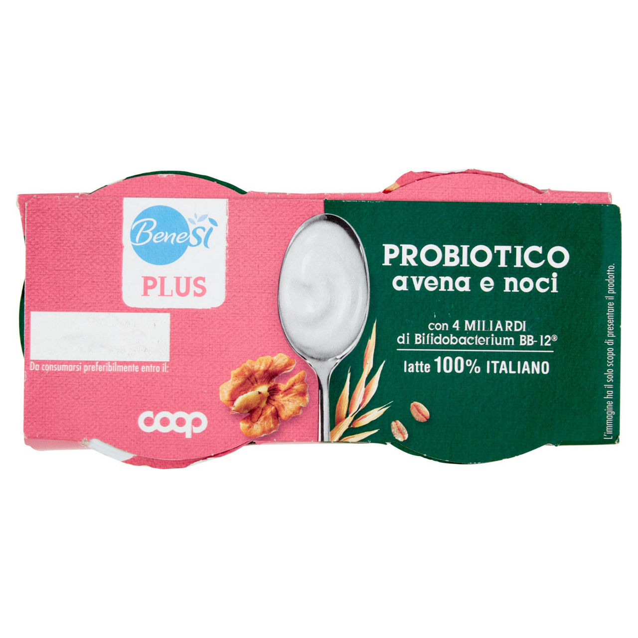 Yogurt probiotico con avena e noci 2 pz da 125 gr - Immagine 41