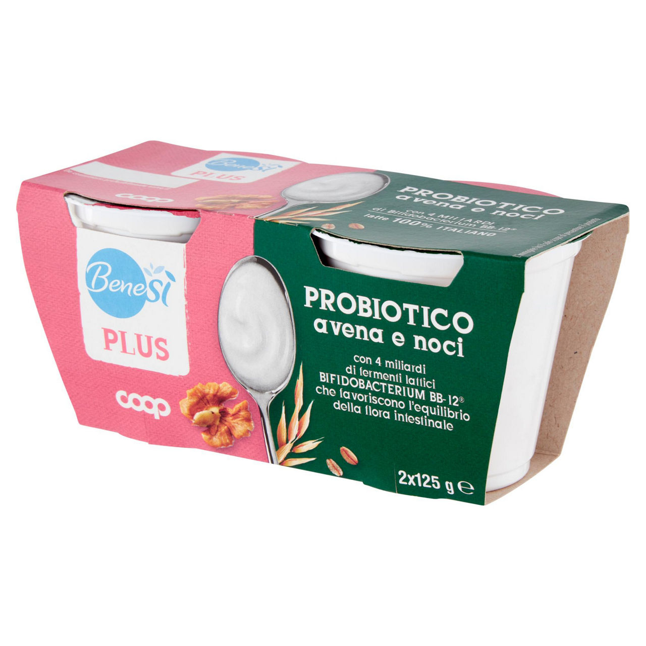 Yogurt probiotico con avena e noci 2 pz da 125 gr - Immagine 31