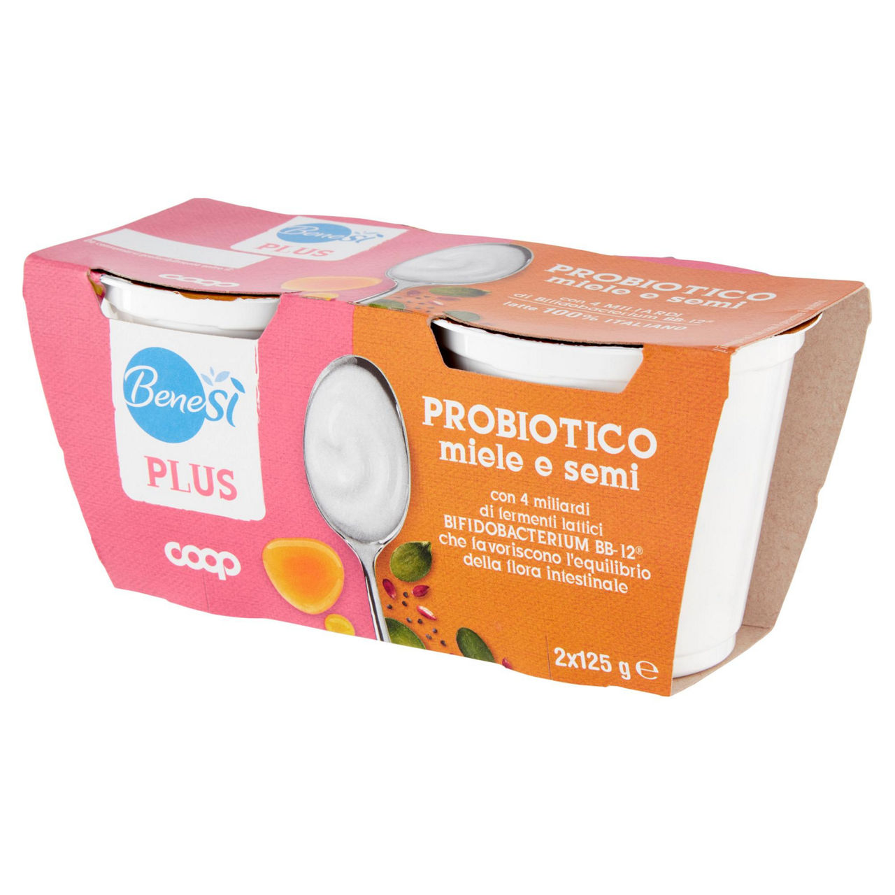 Yogurt probiotico con miele e semi 2 pz da 125 gr - Immagine 41