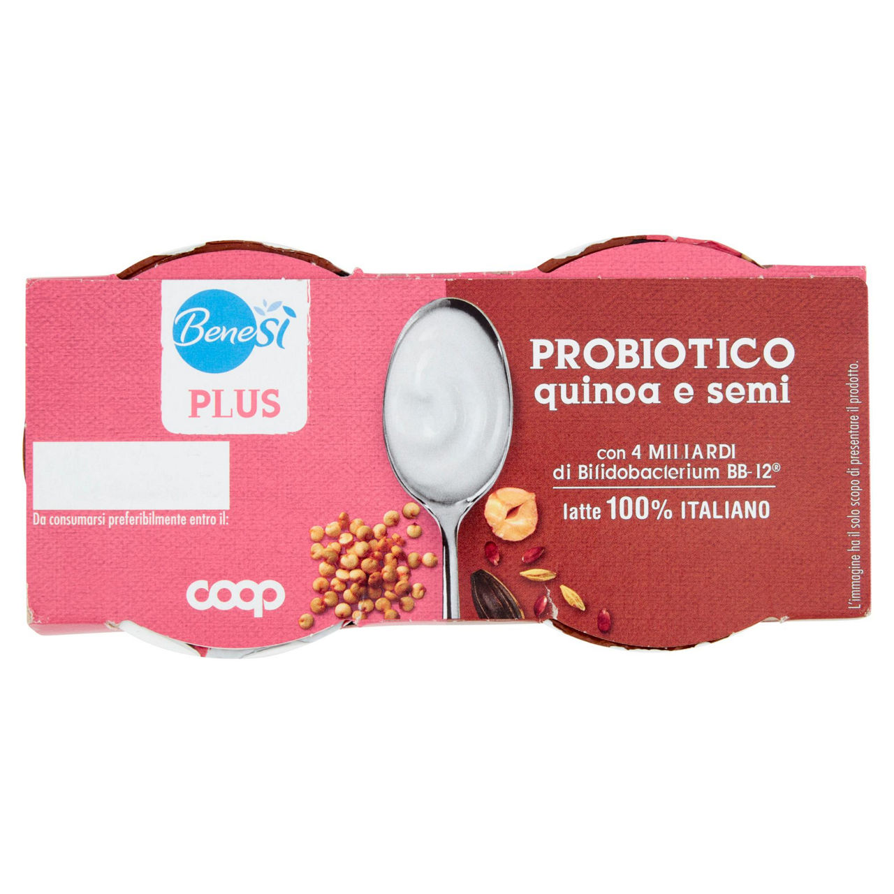 Yogurt probiotico quinoa e semi 2 pz da 125 gr - Immagine 11