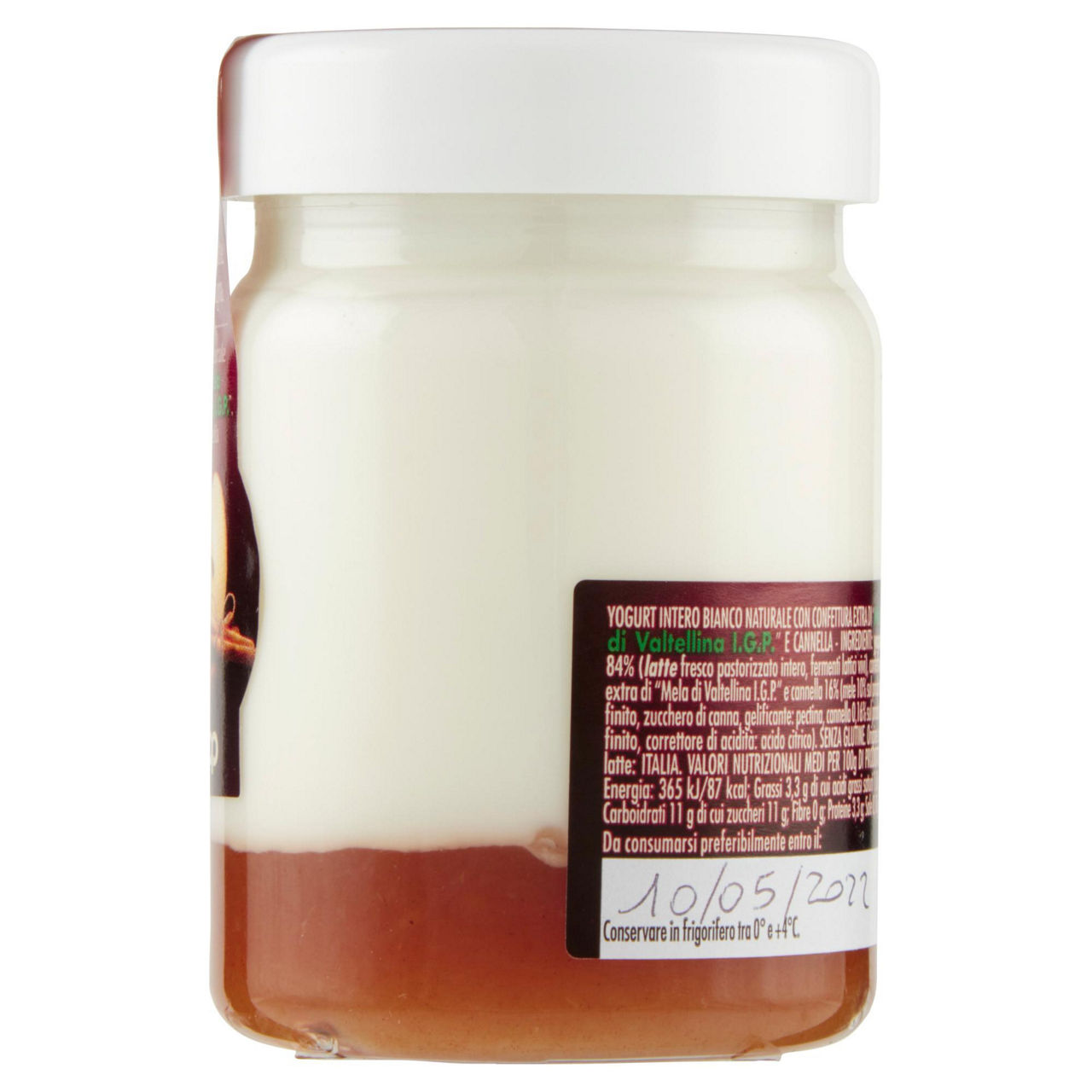 Yogurt bianco da latte di montagna con Mela di Valtellina IGP e cannella 150 gr - Immagine 11