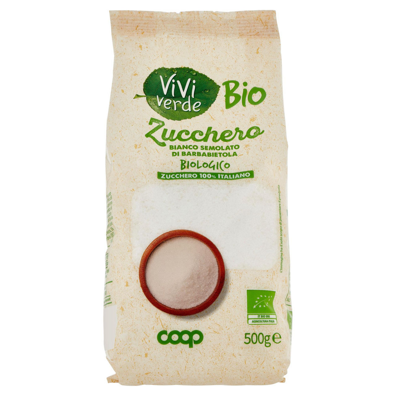 Zucchero semolato bio 500 gr