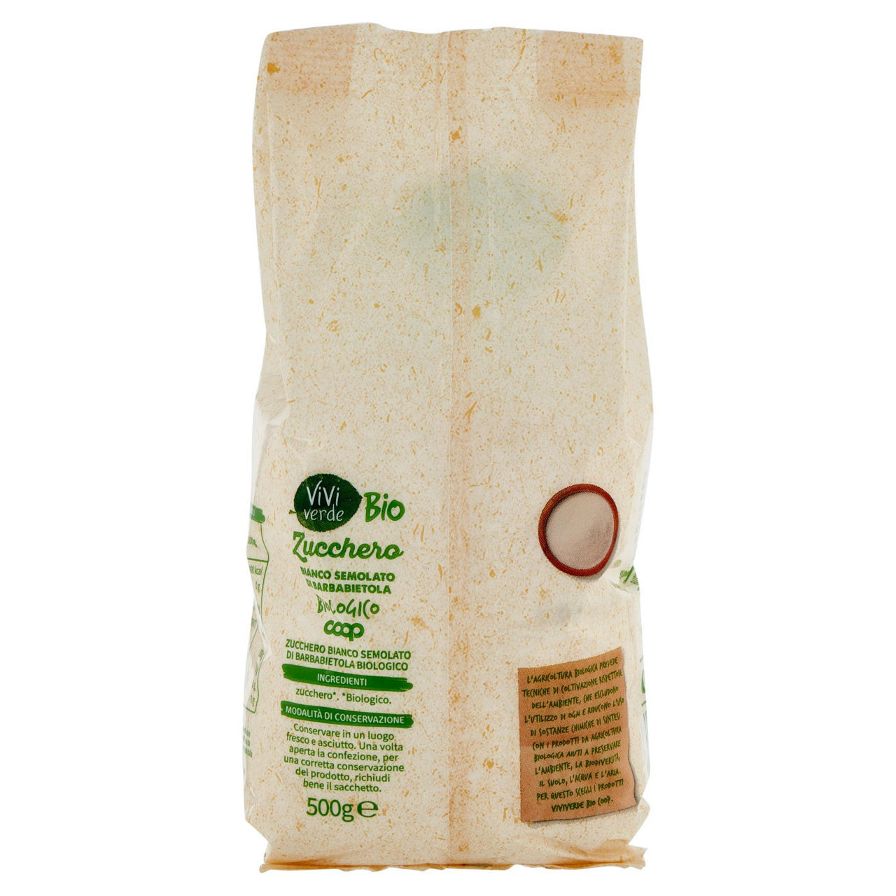 Zucchero semolato bio 500 gr - Immagine 11