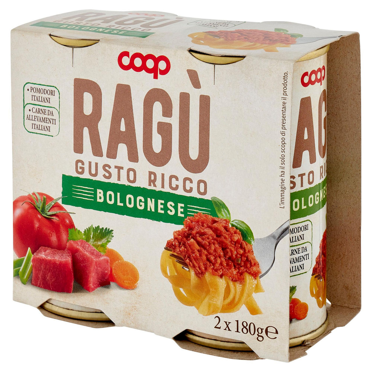 Ragu' alla bolognese coop g180x2 - Immagine 51