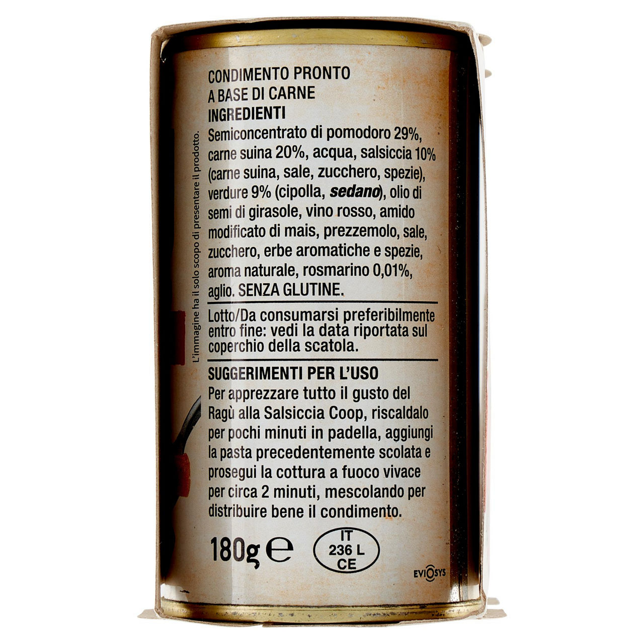 Ragu' alla salsiccia coop g180x2 - Immagine 21