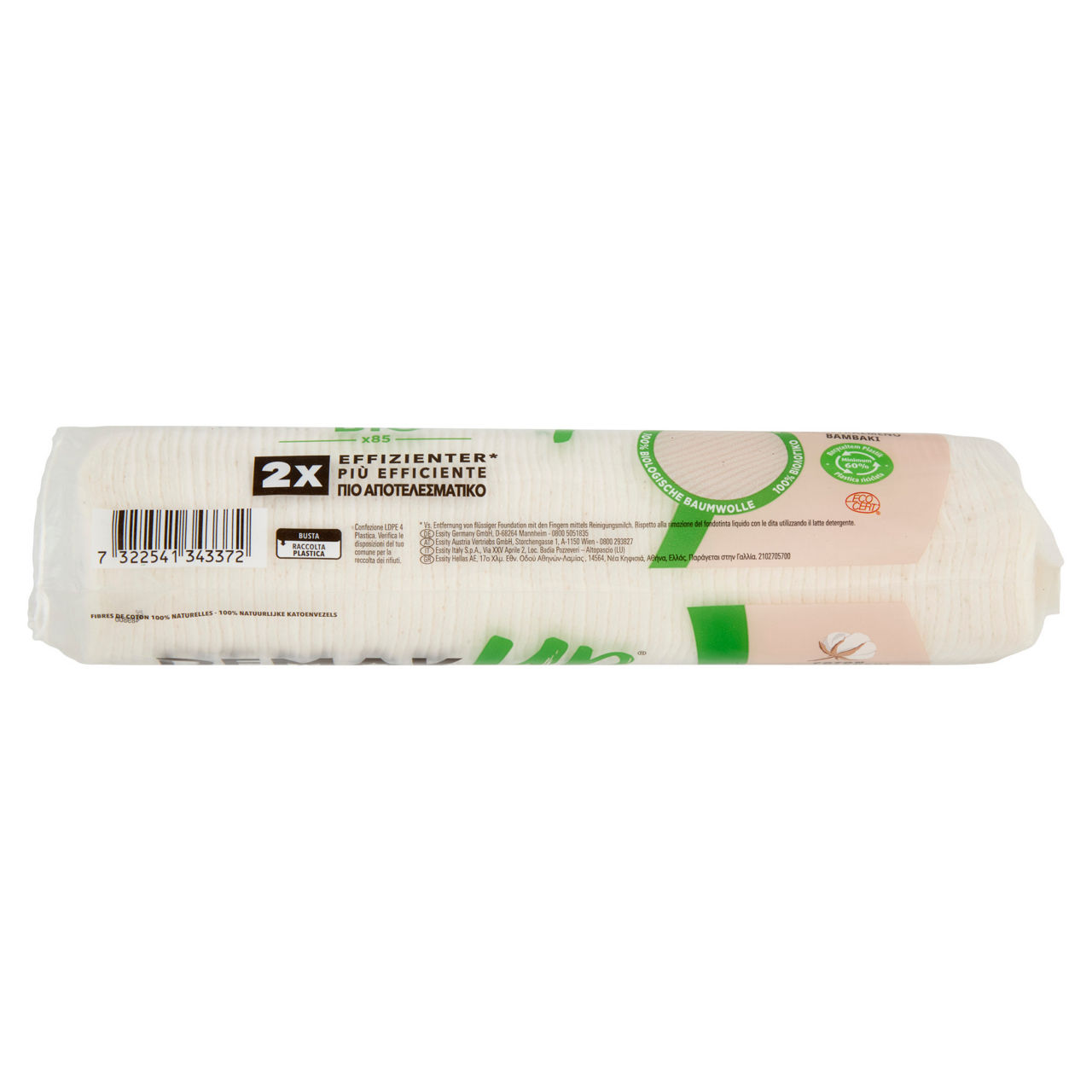 Dischetti struccanti in cotone 100% bio 85 pz - Immagine 51