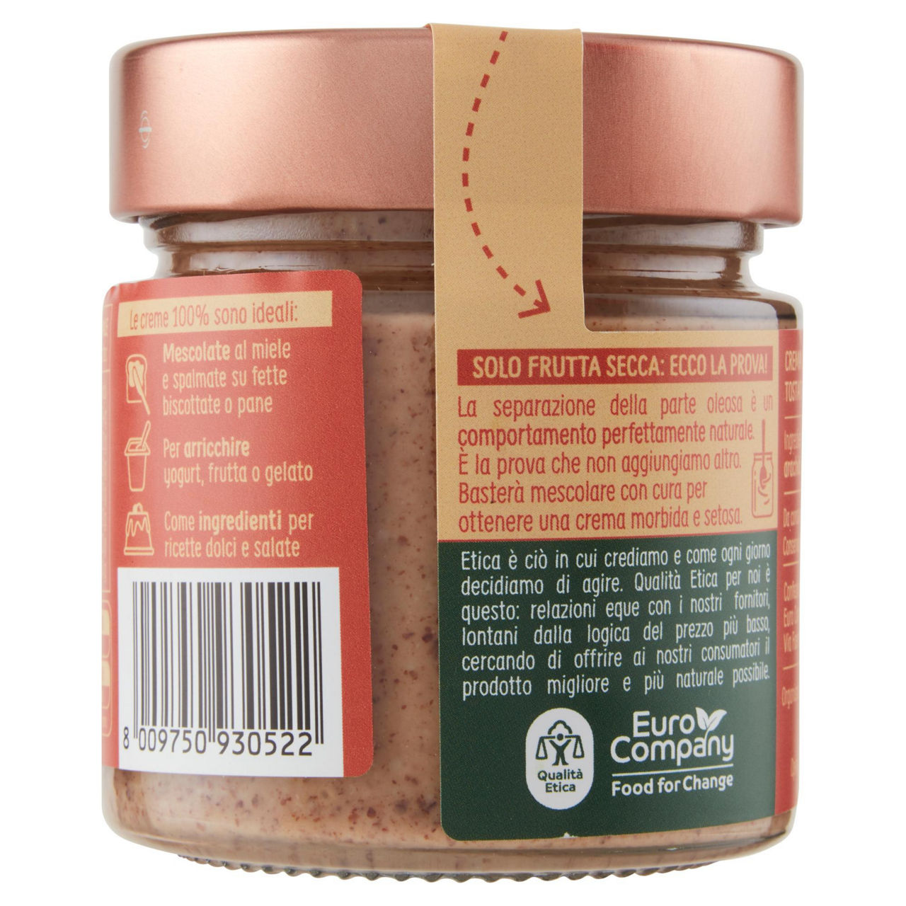 Crema spalmabile bio alle mandorle tostate 175 gr - Immagine 11