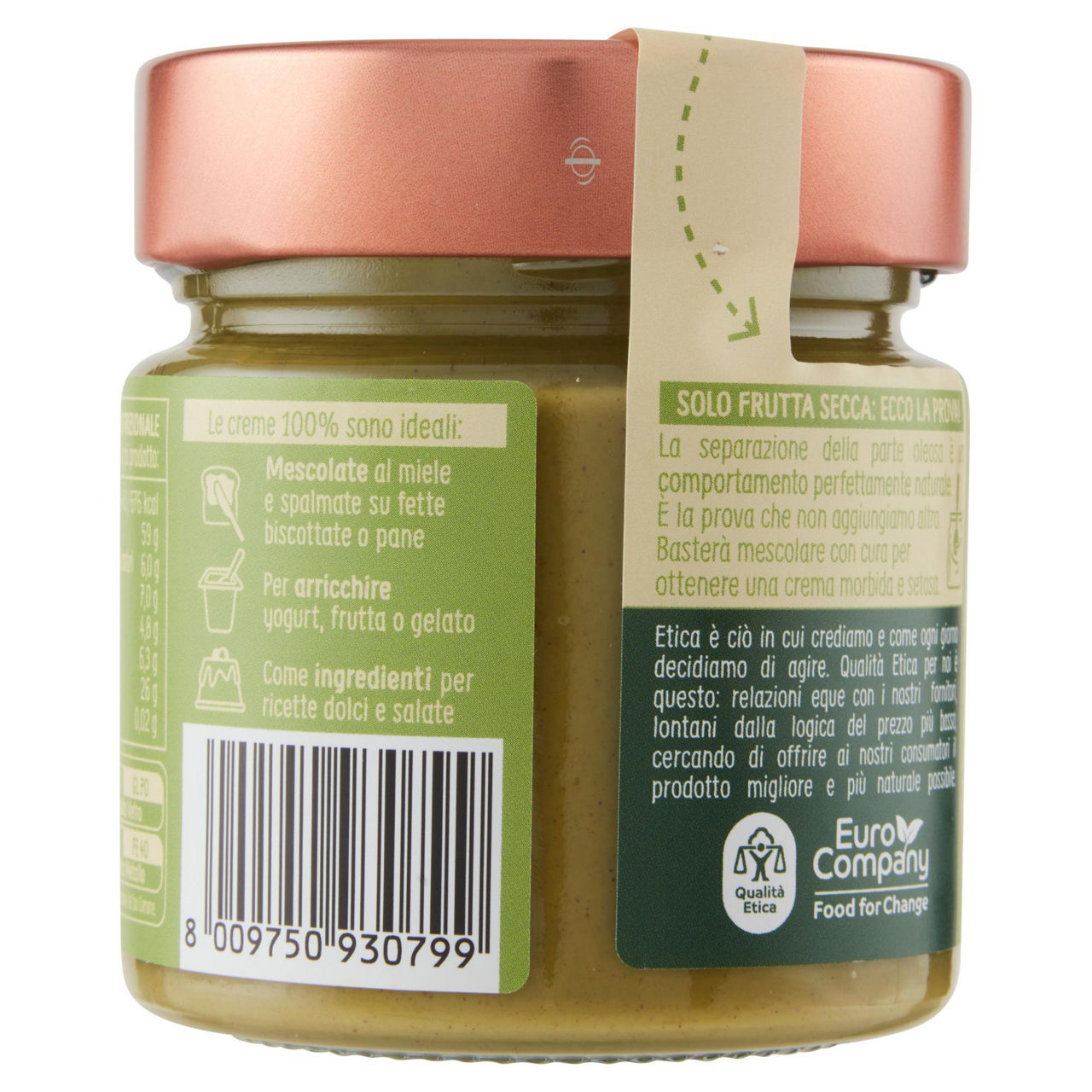 Crema spalmabile bio al pistacchio 175 gr - Immagine 21