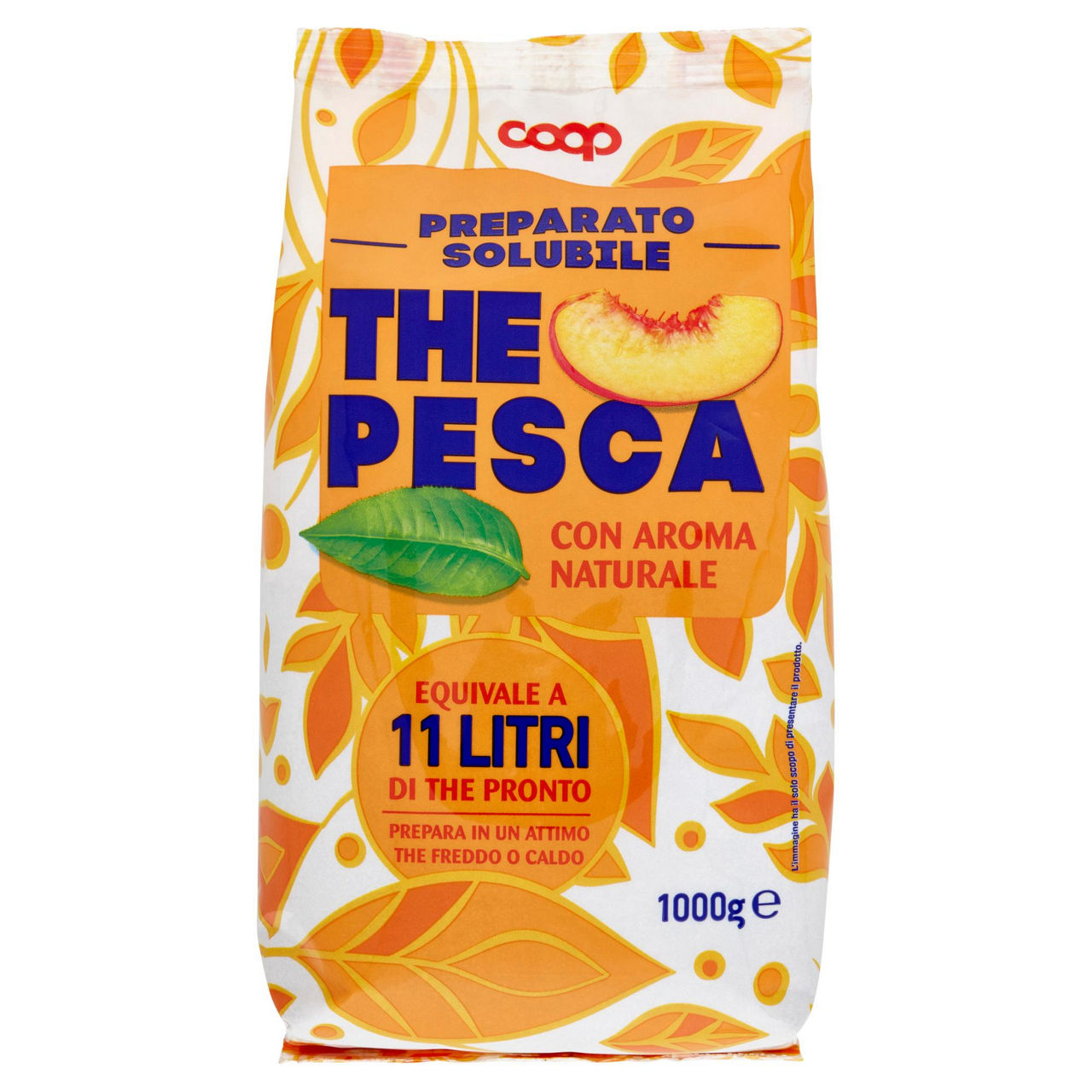 Preparato solubile per the alla pesca coop busta kg 1