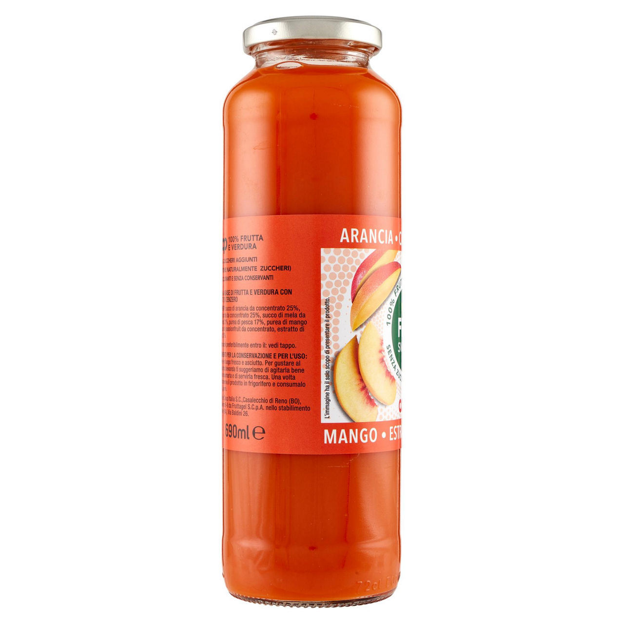 Succo di frutta e verdura fru swing arancione 690 ml - Immagine 41
