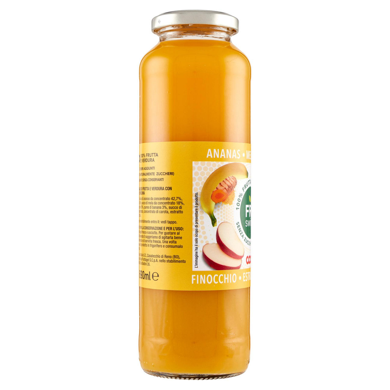 Succo di frutta e verdura fru swing giallo 690 ml - Immagine 31