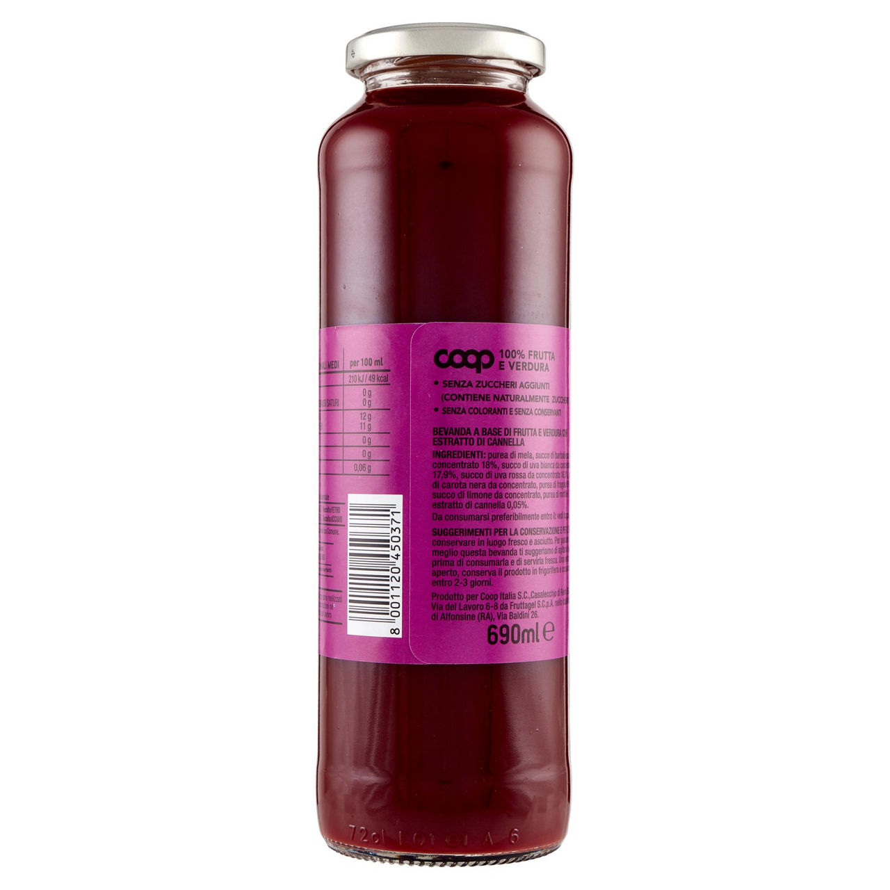 Succo di frutta e verdura fru swing viola 690 ml - Immagine 31