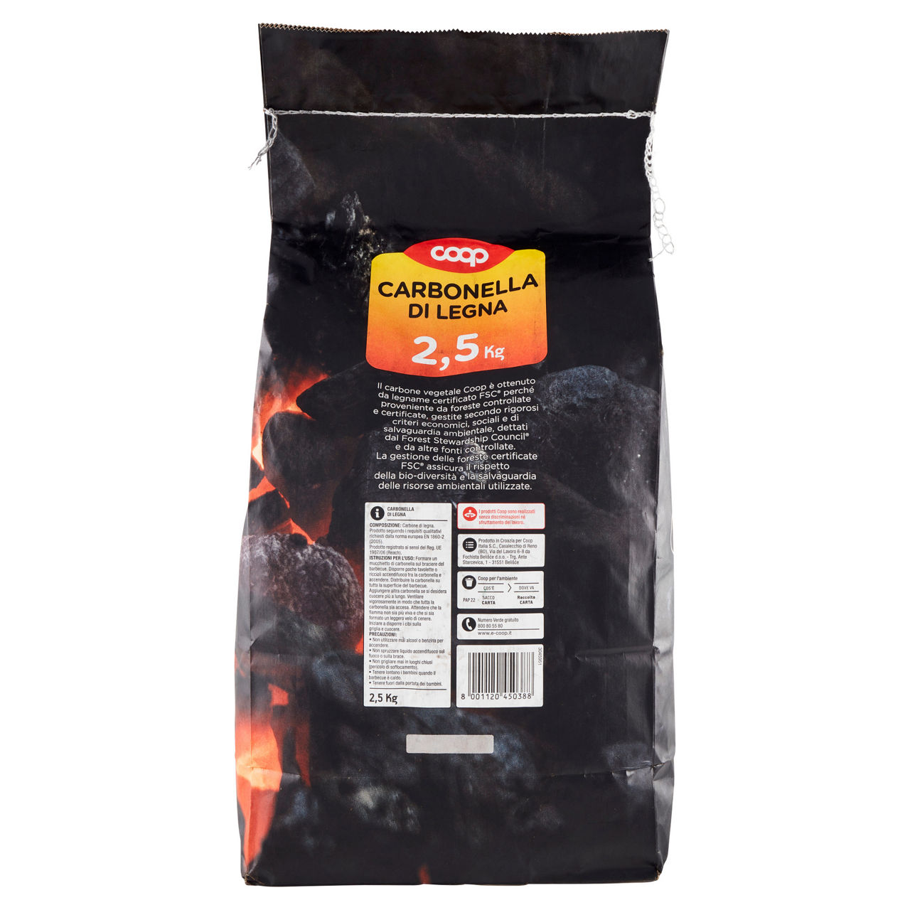 Carbonella di legna 2,5 kg - Immagine 11