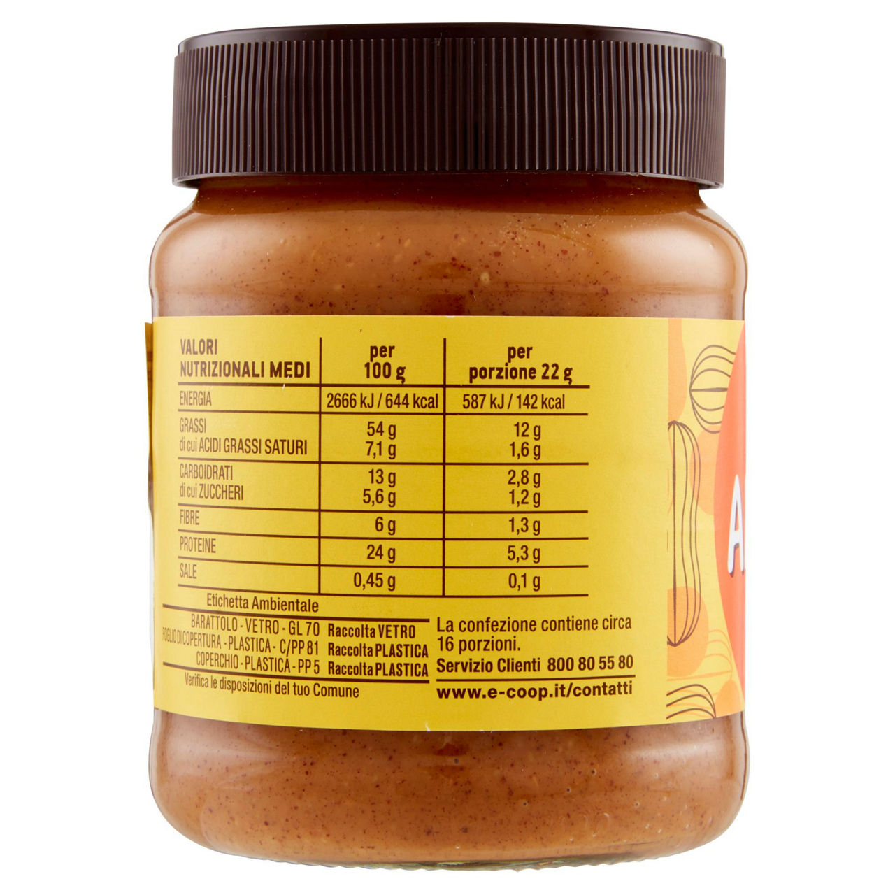 Crema di arachidi 350 gr - Immagine 21