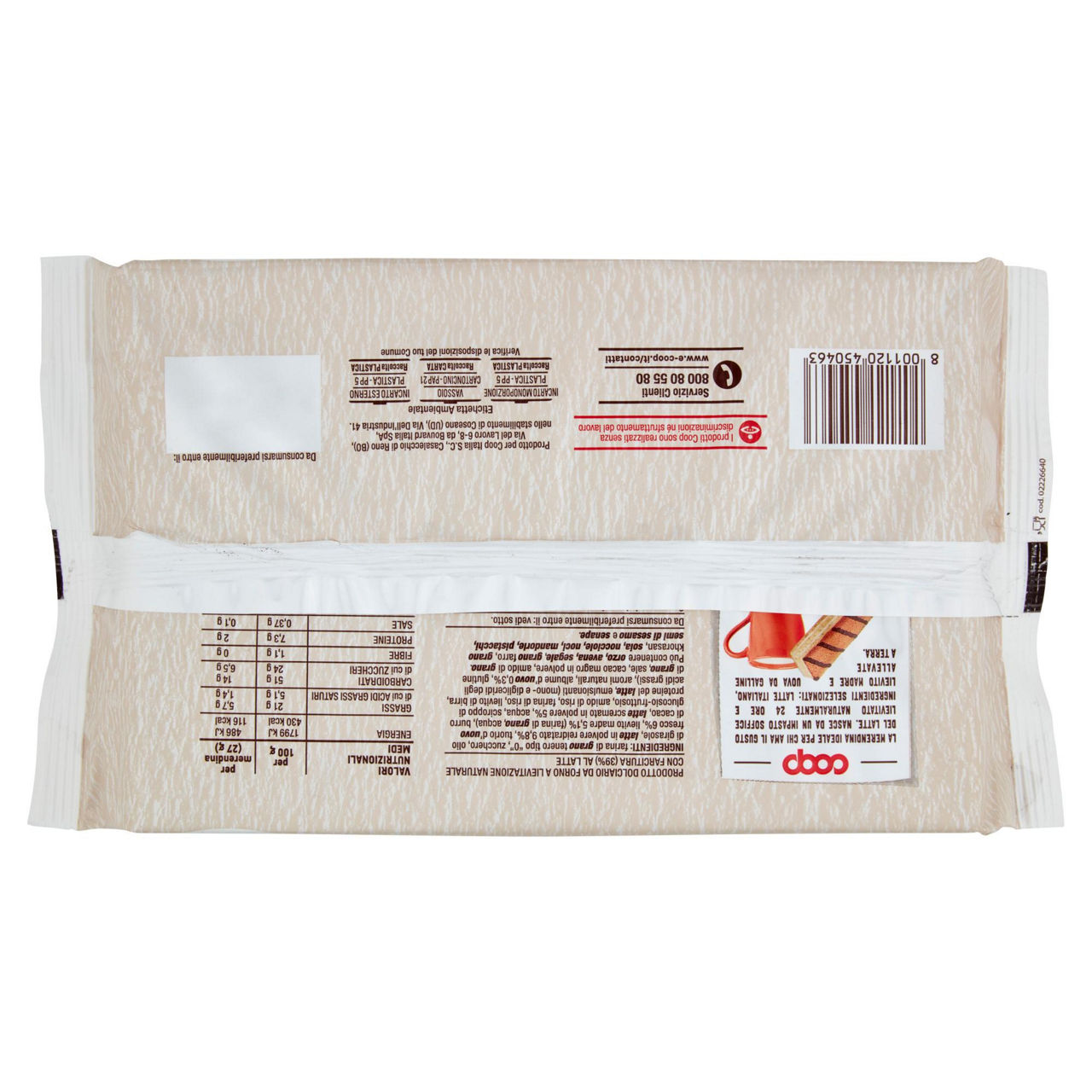 Trancini con doppia farcitura al latte 10 pz 270 gr - Immagine 61