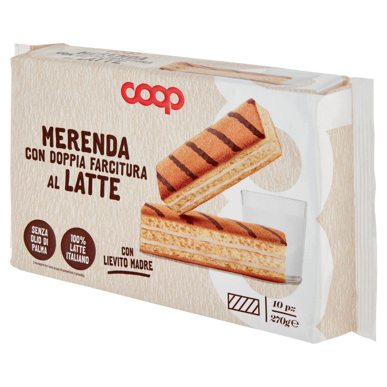 Trancini con doppia farcitura al latte 10 pz 270 gr - Immagine 21