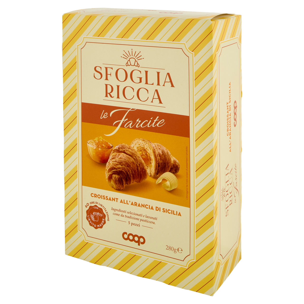 Croissant Sfoglia Ricca alla arancia 5 pz 280 gr - Immagine 11