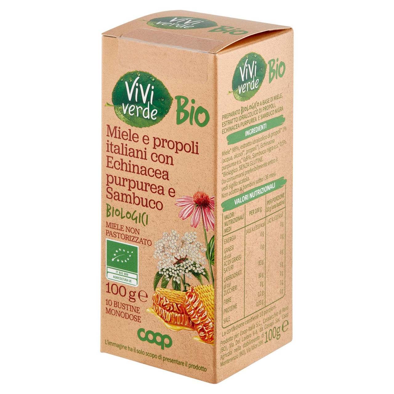 Miele e propoli Italiani bio 10 pz 100 gr - Immagine 41