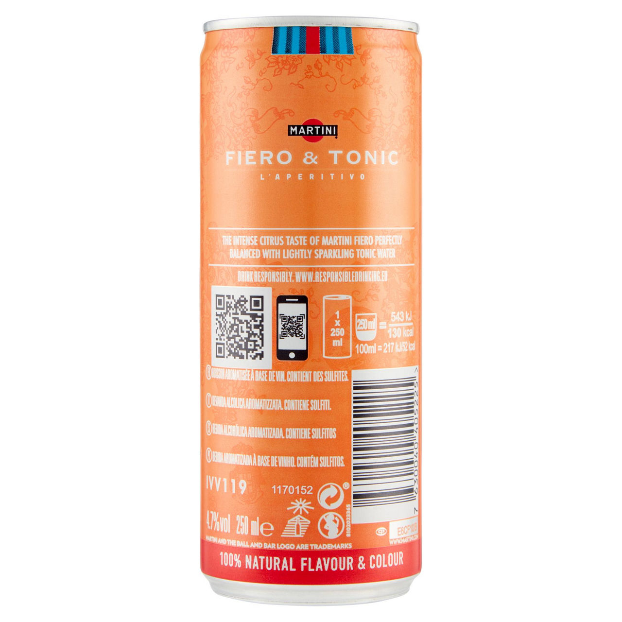 Aperitivo Fiero & Tonic Martini in lattina 250 ml - Immagine 41