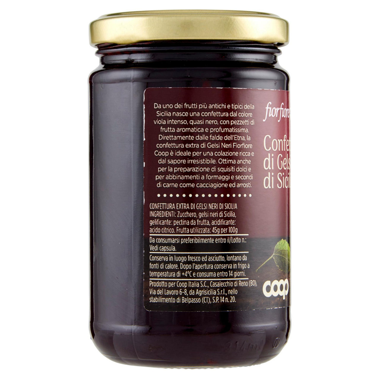 Confettura extra di gelsi neri di Sicilia 360 gr - Immagine 21