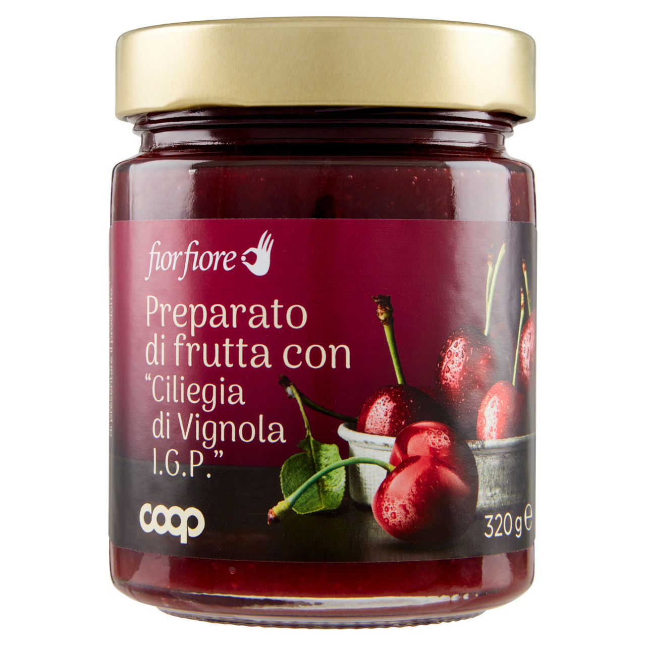 Preparato di frutta con Ciliegia di Vignola IGP 320 gr - Immagine 01