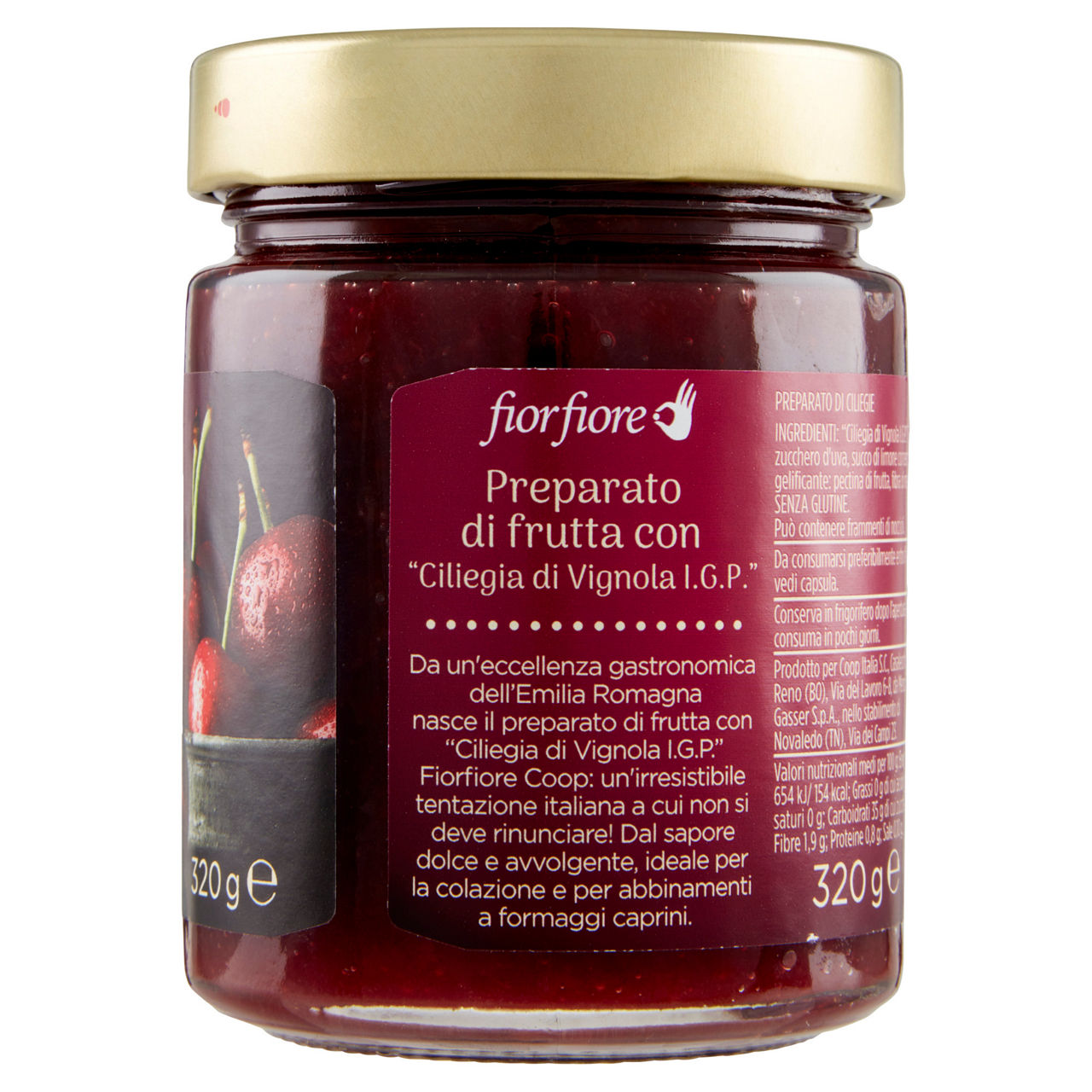 Preparato di frutta con Ciliegia di Vignola IGP 320 gr - Immagine 41