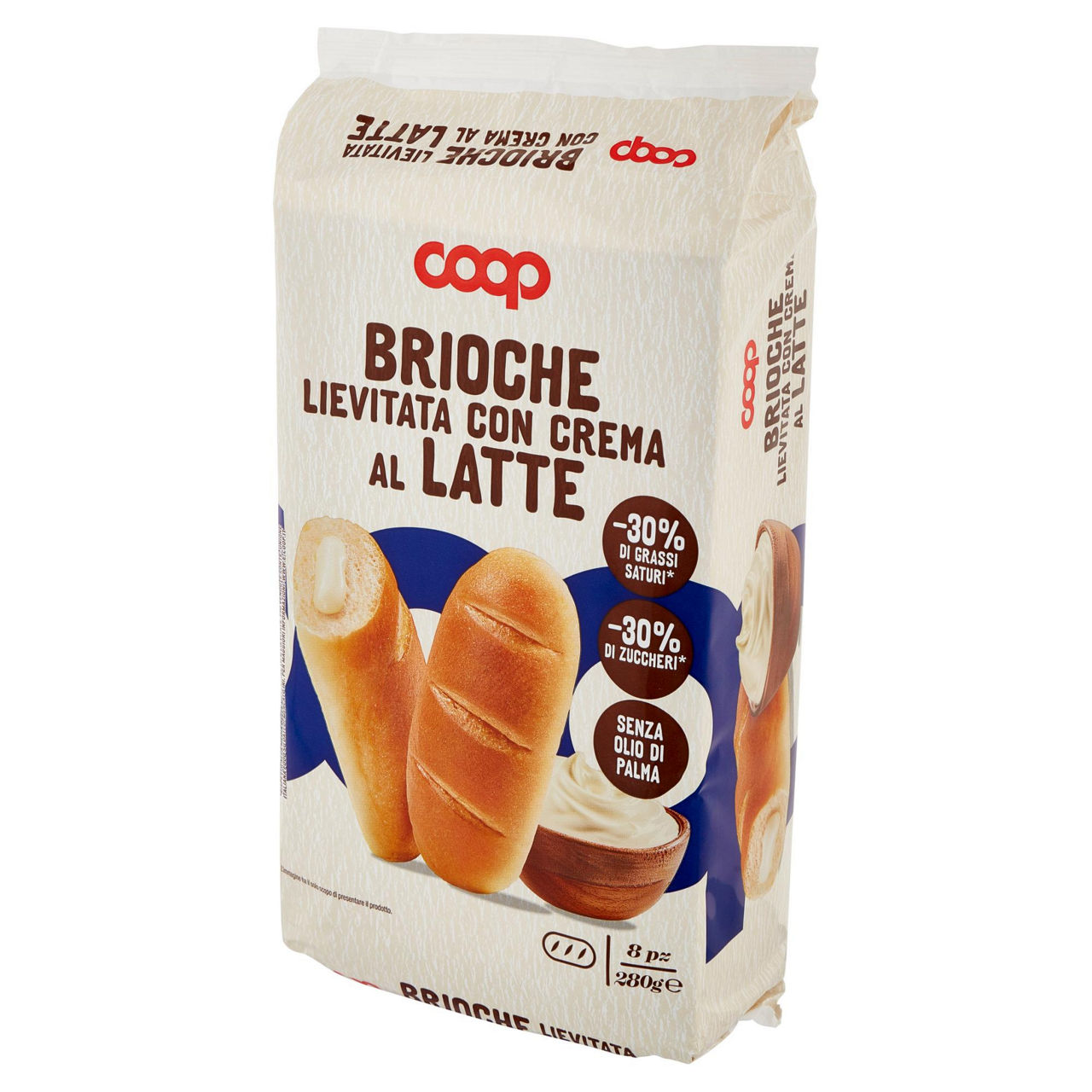 Brioches ripiene di crema latte 8 pz 280 gr - Immagine 41