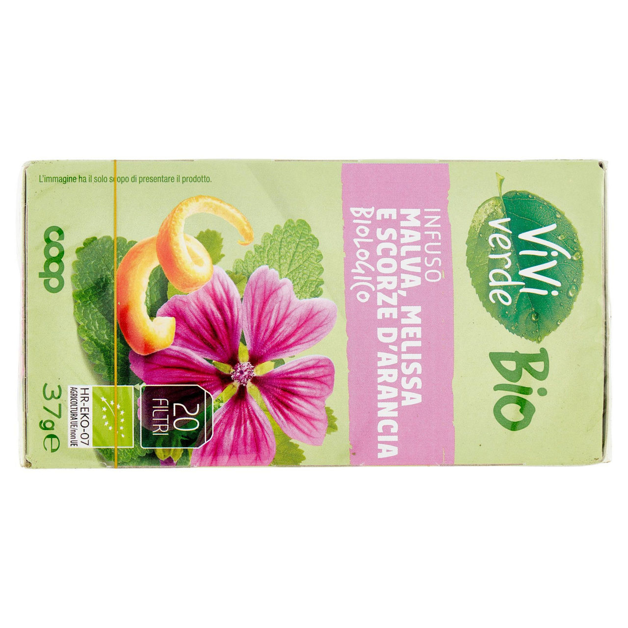 Infuso malva melissa e scorze d'arancia bio 20 filtri - Immagine 41