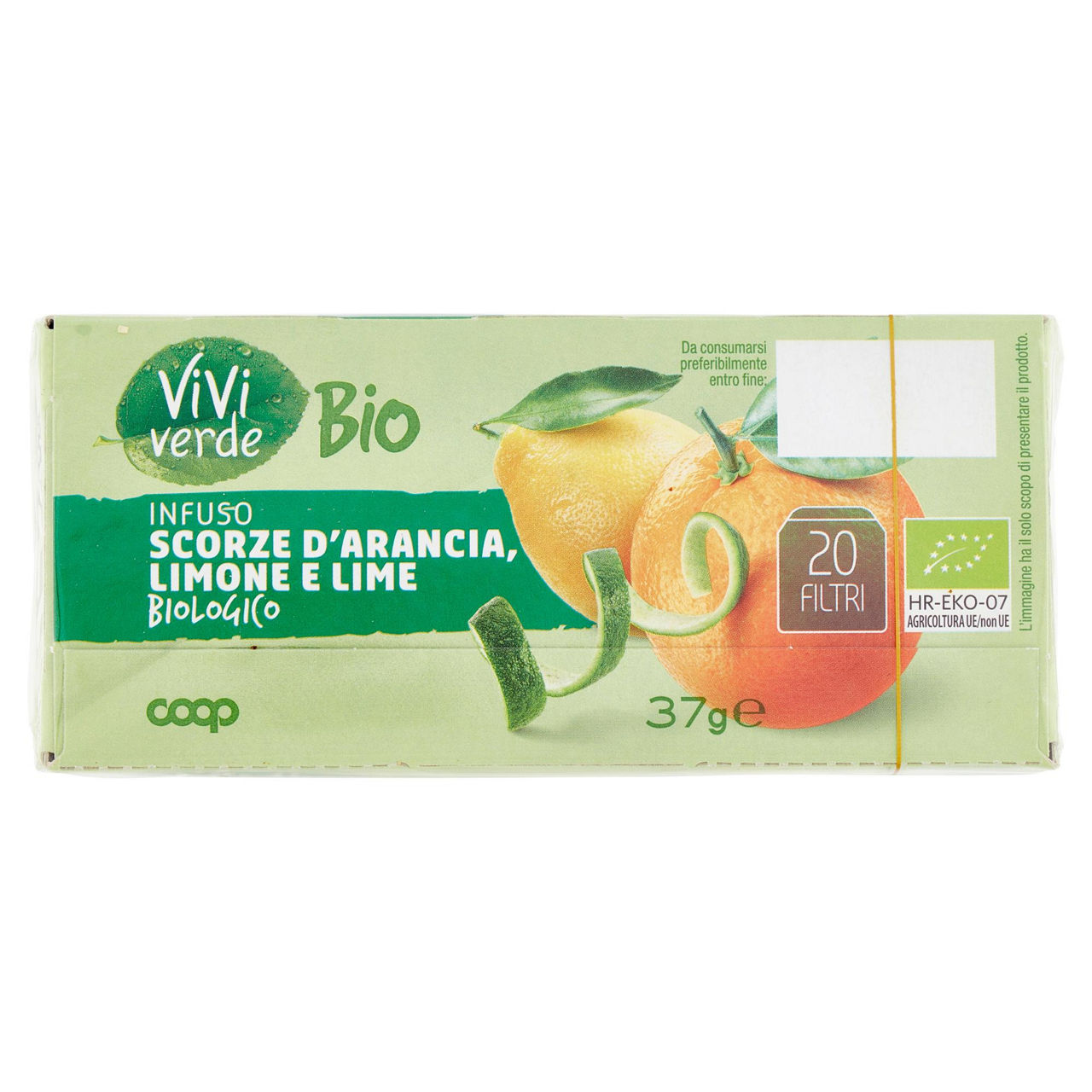 Infuso scorze d'arancia limone e lime bio 20 filtri - Immagine 31