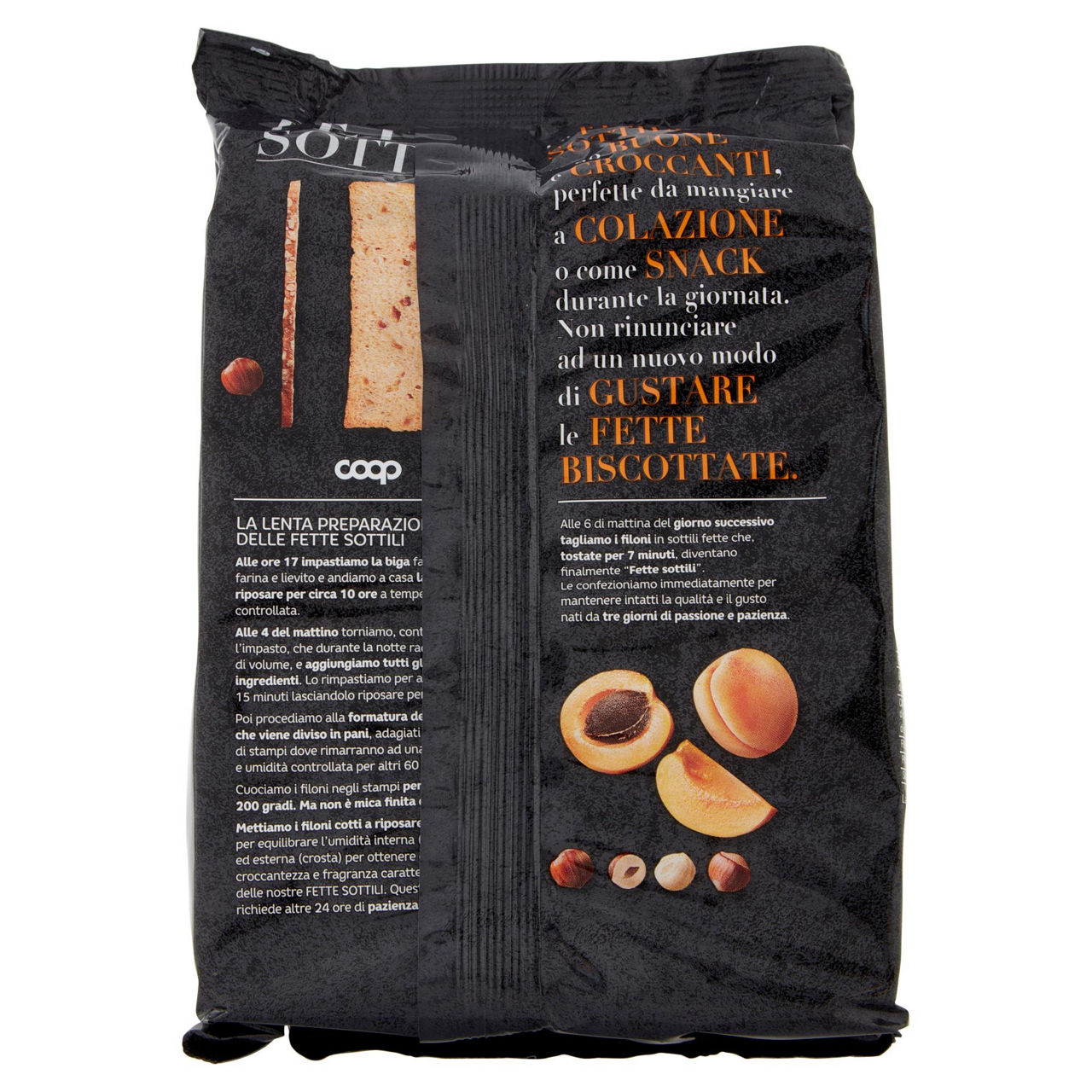 Fette biscottate sottili con albicocche e nocciole 150 gr - Immagine 51