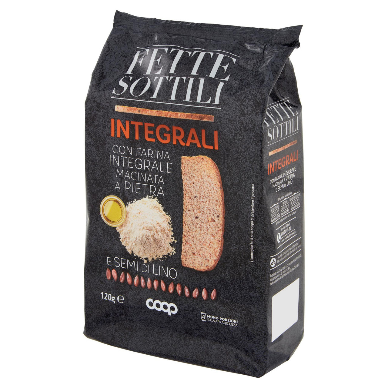 Fette biscottate integrali sottili 120 gr - Immagine 11