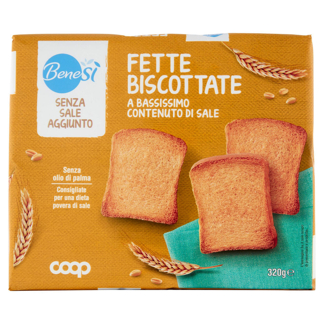 Fette biscottate iposodiche 320 gr - Immagine 01