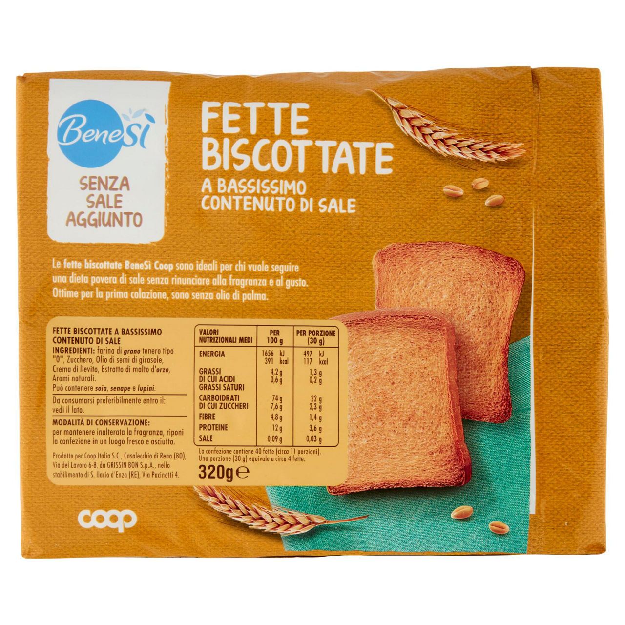 Fette biscottate iposodiche 320 gr - Immagine 41